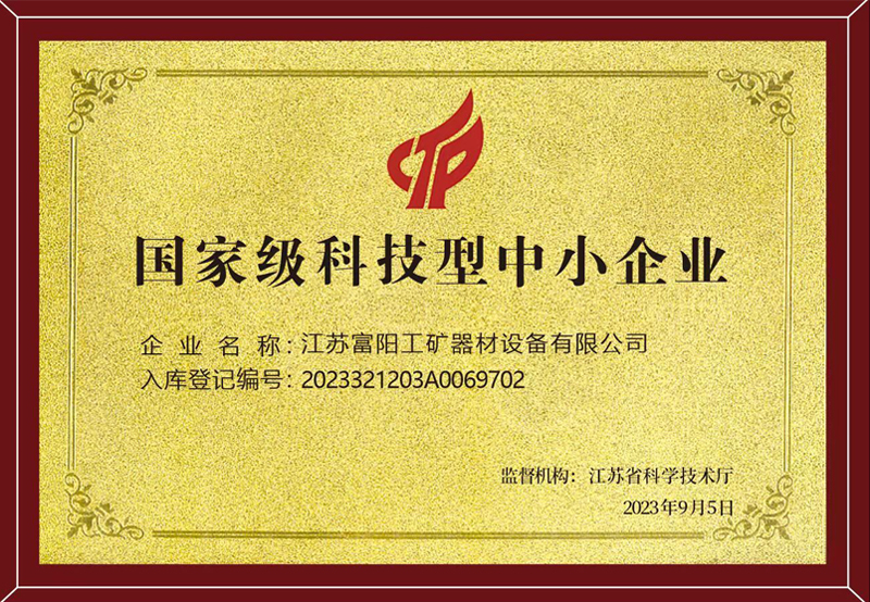 国家级科技型中小企业